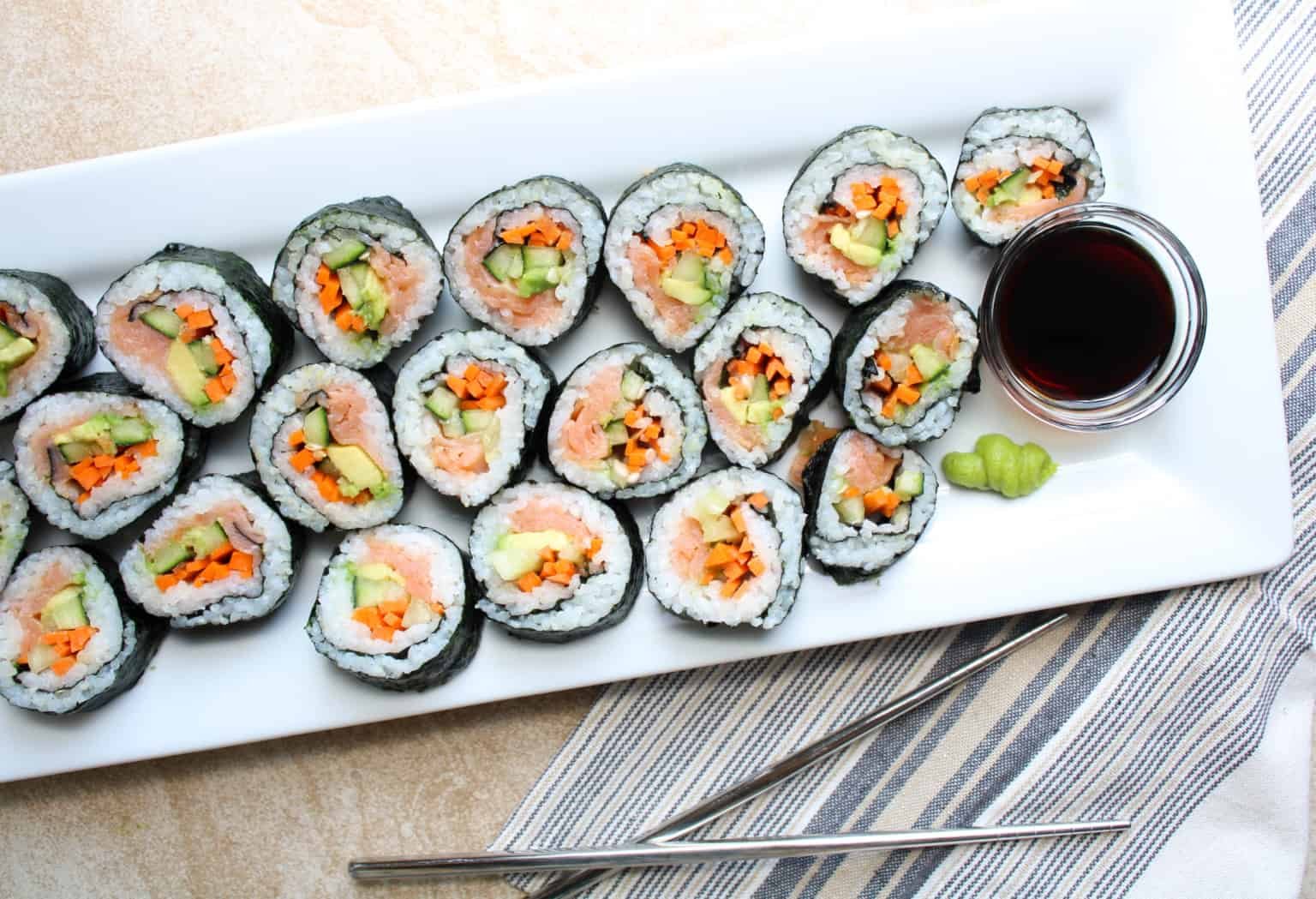 How to Make Sushi Rolls at Home | Easy Sushi Recipe for Beginners