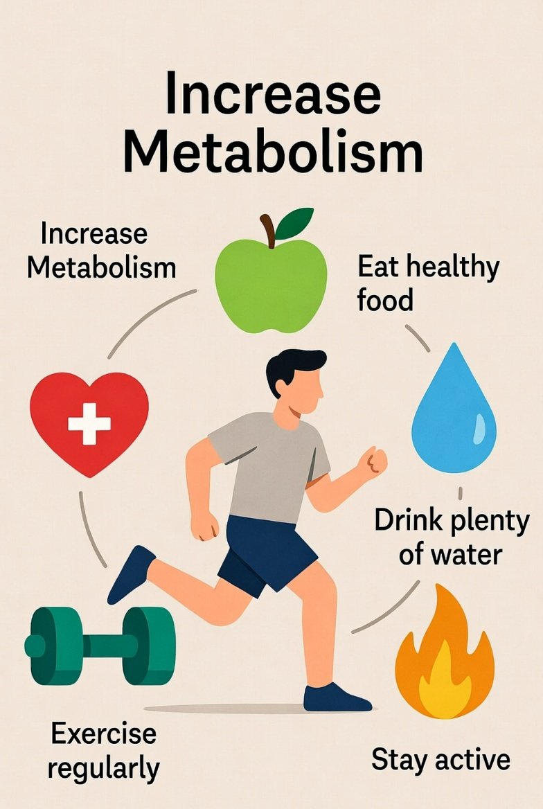 How to Increase Metabolism Naturally – Simple & Effective Ways